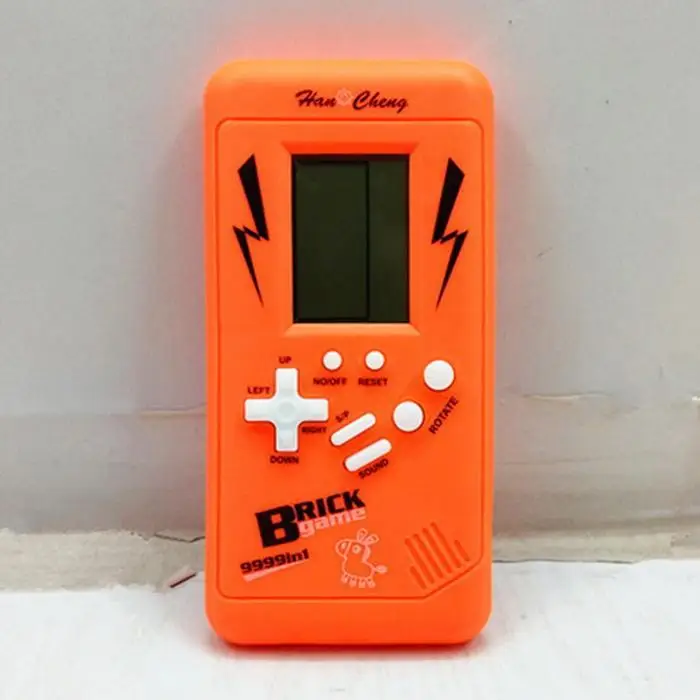 Классический тетрис ЖК электронный Забавный конструктор&gt 3 лет ручной 2