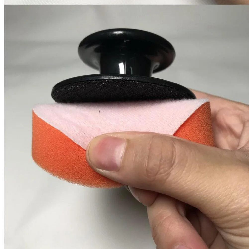 6pcs Car Wax Polish Pad Waxing Polishing Buffing Sponge Tool With Handle Wash For Auto Vehicles | Автомобили и мотоциклы