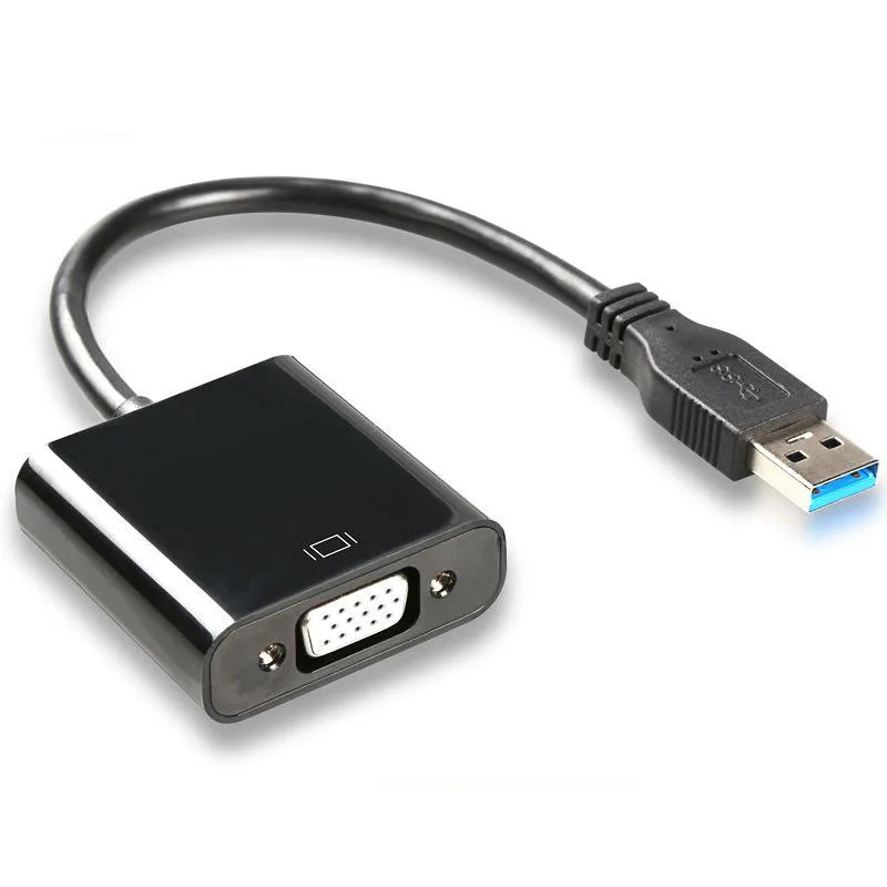 High Quality USB To VGA Converter Projector Usb 3.0 Vga Adapter External Display Multi Screen Transfer Line | Электроника
