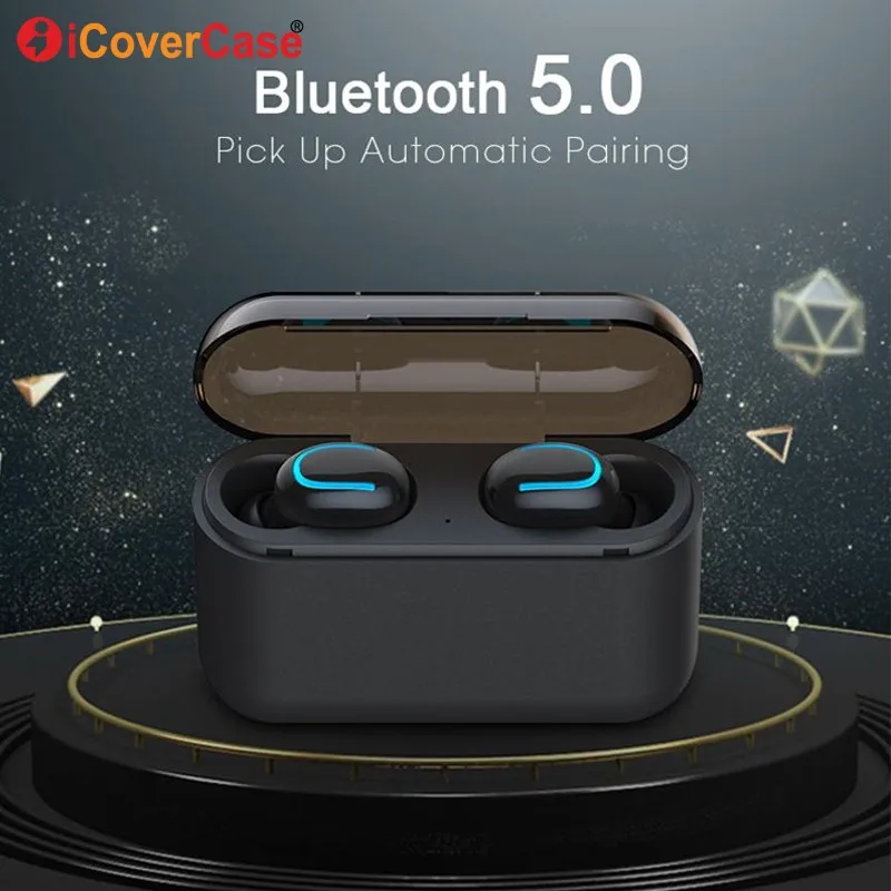 Bluetooth наушники с усиленными басами и зарядным устройством беспроводные