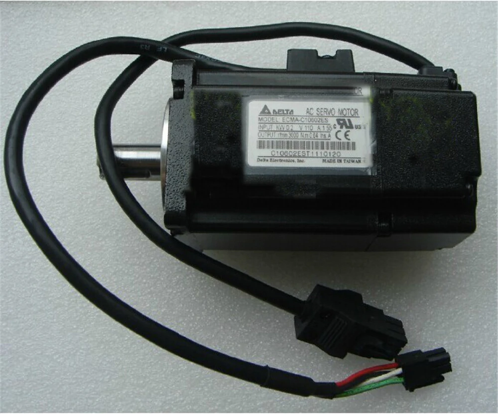 Серводвигатель Delta 220 В переменного тока с ЧПУ серии A2 200 Вт 60 мм 3000 об/мин ключом|cnc