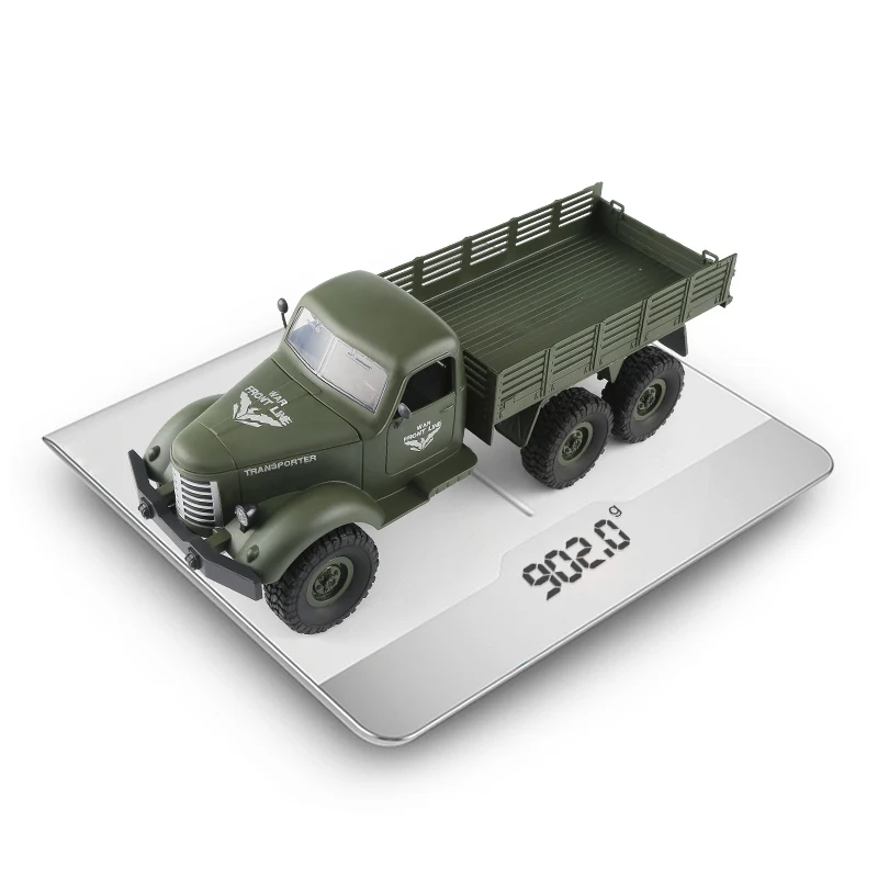 Новый шестиколесный привод четырехколесный RC грузовик JJRC Q61 2 4G Высокая мощность