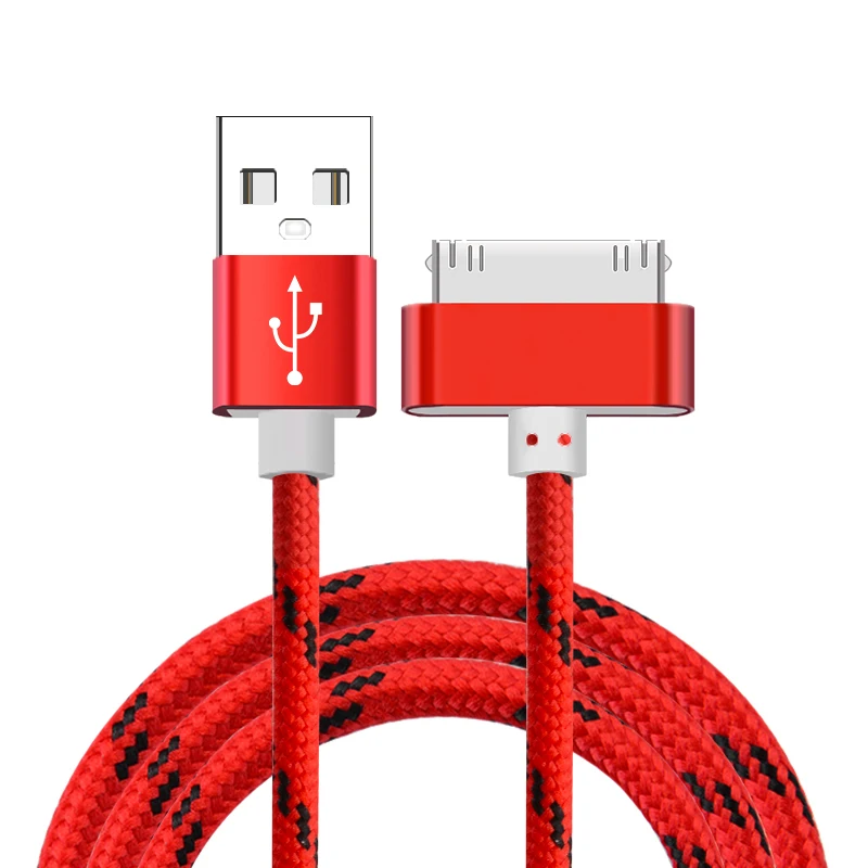 ROMICHW USB кабель для быстрой зарядки для iphone 4 4s 3g S 3g iPad 1 2 3 iPod Nano itouch 30 Pin зарядный адаптер зарядное устройство