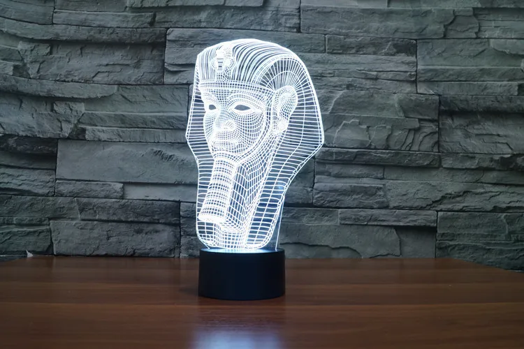 Бесплатная доставка RC игрушки 3D Египет Сфинкс Фараон BulbNight огни сенсорный пульт