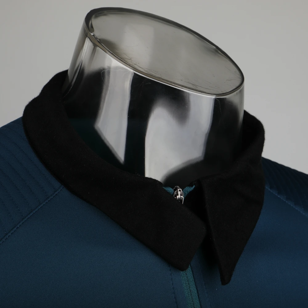Звездная форма Trek Discovery сезон 2 Звездный парк капитан Кирк рубашка со значки костюмы для мужчин взрослых Хэллоуин Косплей Костюм