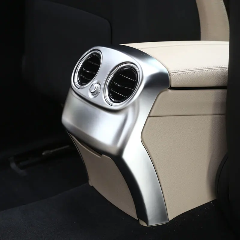 Для Mercedes Benz W205 C класса c180l c200l 2015-2017 автомобильные аксессуары ABS Chrome сзади