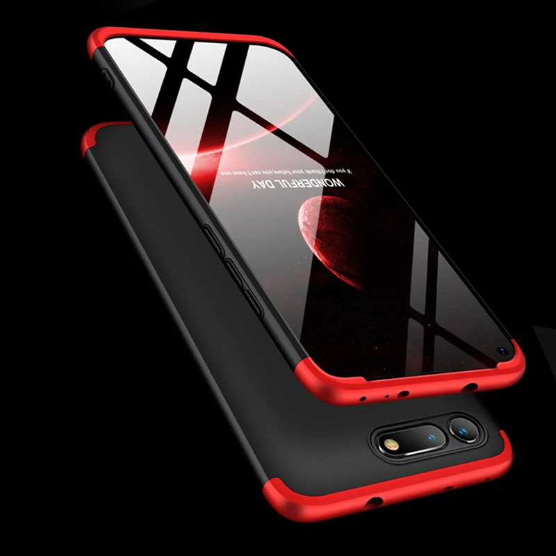 Для huawei Honor просмотра 20 чехол 360 полная защита противоударный для телефона 3in1 V20