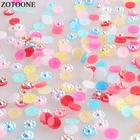 ZOTOONE Стразы для ногтей с плоской задней поверхностью, разные цвета, без фиксации, для украшения одежды, обуви, Кристаллы Аппликация из страз, стразы E