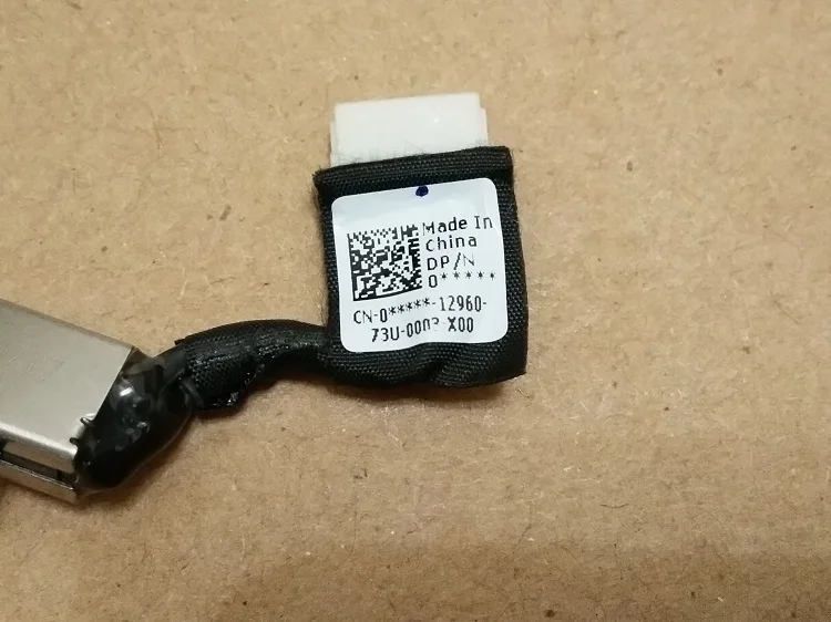 

New DC Power Jack With Cable For Dell Inspiron 13-7370 7373 P/n: 03FYH0 450.0B502.0001