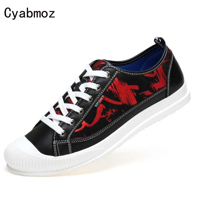 Cyabmoz/Новинка 2017 года Брендовая Удобная теплая модная мужская обувь на шнуровке с