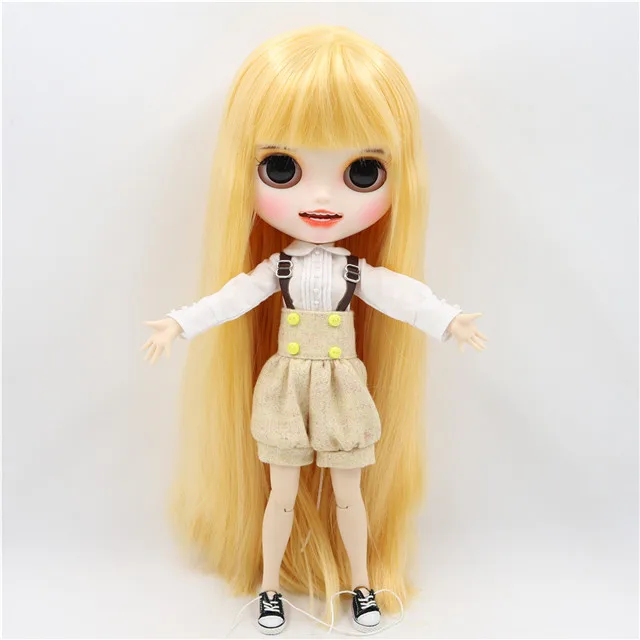doll clothes shoes ICY factory шарнирная кукла blyth toy индивидуальные лица 30 см пользовательские куклы белая кожа сустава тела матовое лицо с зубами брови - Цвет: doll clothes shoes