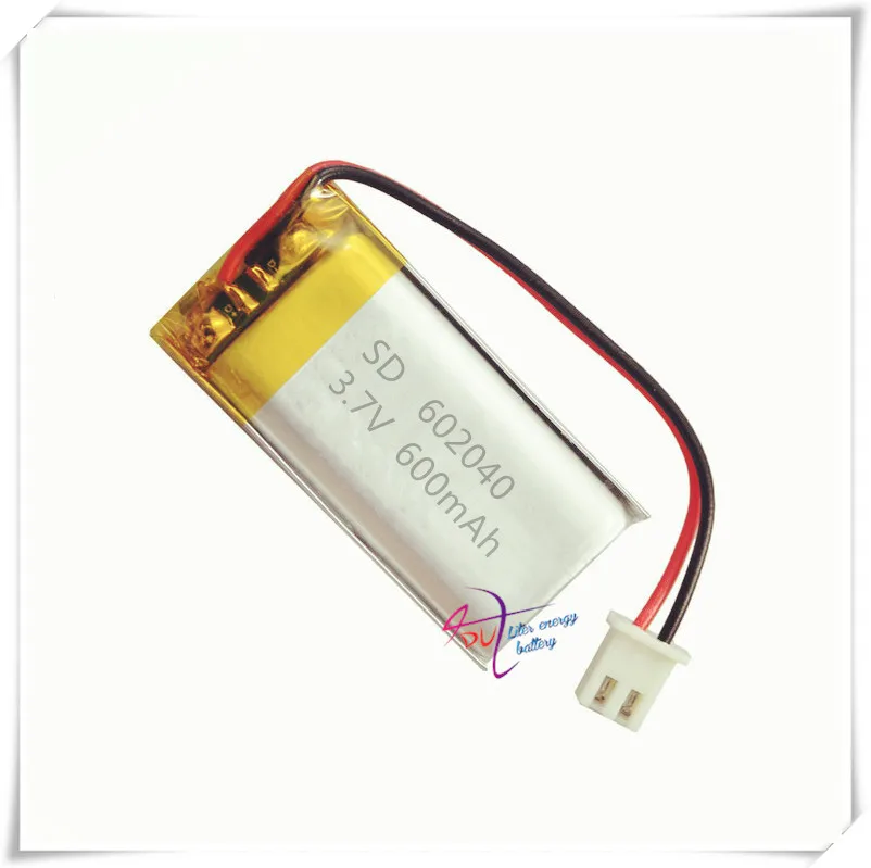 Литий-полимерный аккумулятор li-po XHR-2P 2 54 600 мАч 602040 3 7 в MP3 точечная ручка