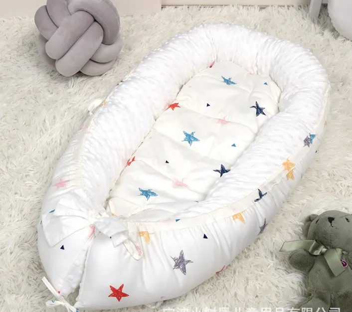 BY1040 as picture Детское гнездо Babynest Sleeper Co Pod для новорожденных, прикроватная кроватка, детская кроватка ручной работы, дорожная кровать, детское гнездо, кроватка, Подушка для сна - Цвет: BY1040 as picture