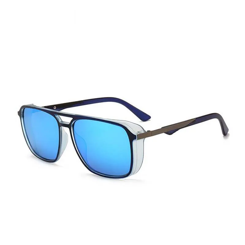 Солнцезащитные очки MenFashion UV400 поляризационные с металлической оправой