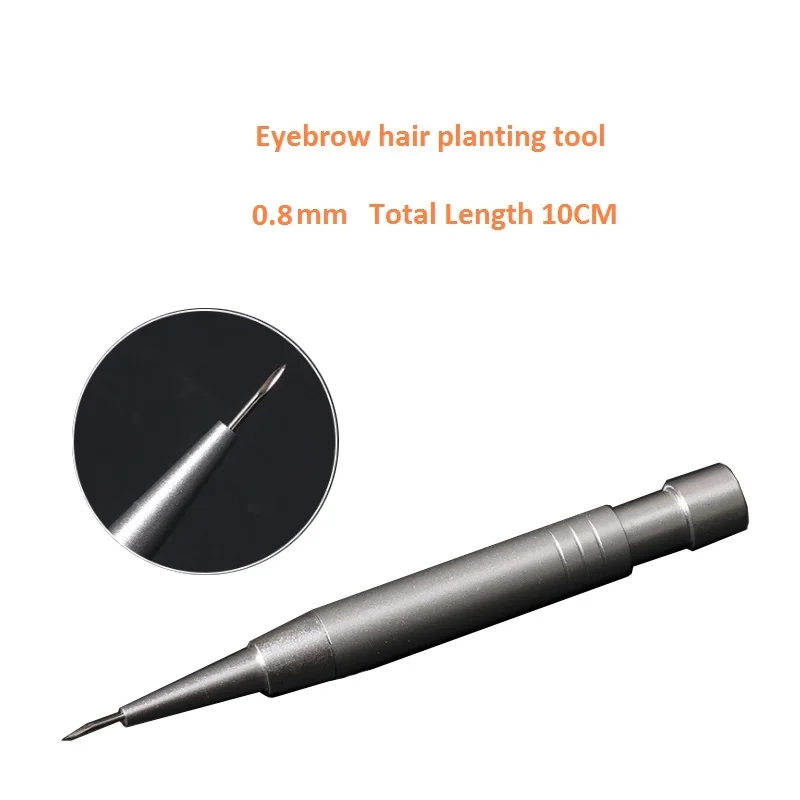 0.8MM Pen Ручная имплантированная ручка для посадки волос бровей - Цвет: 0.8MM Pen