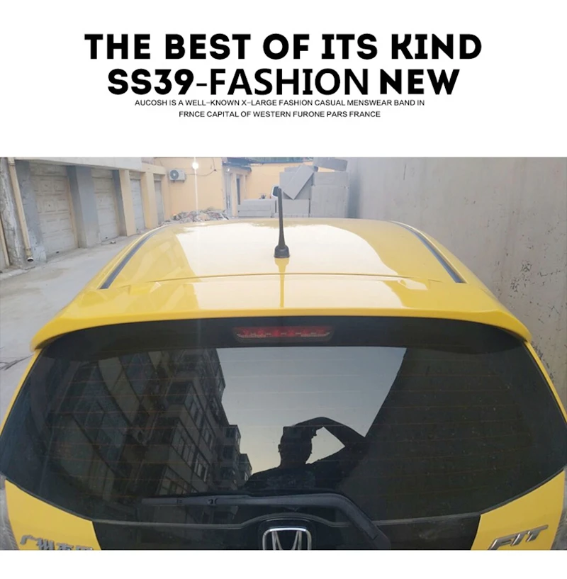 MONTFORD Авто ABS пластик Неокрашенный праймер цвет задний багажник загрузки крыло