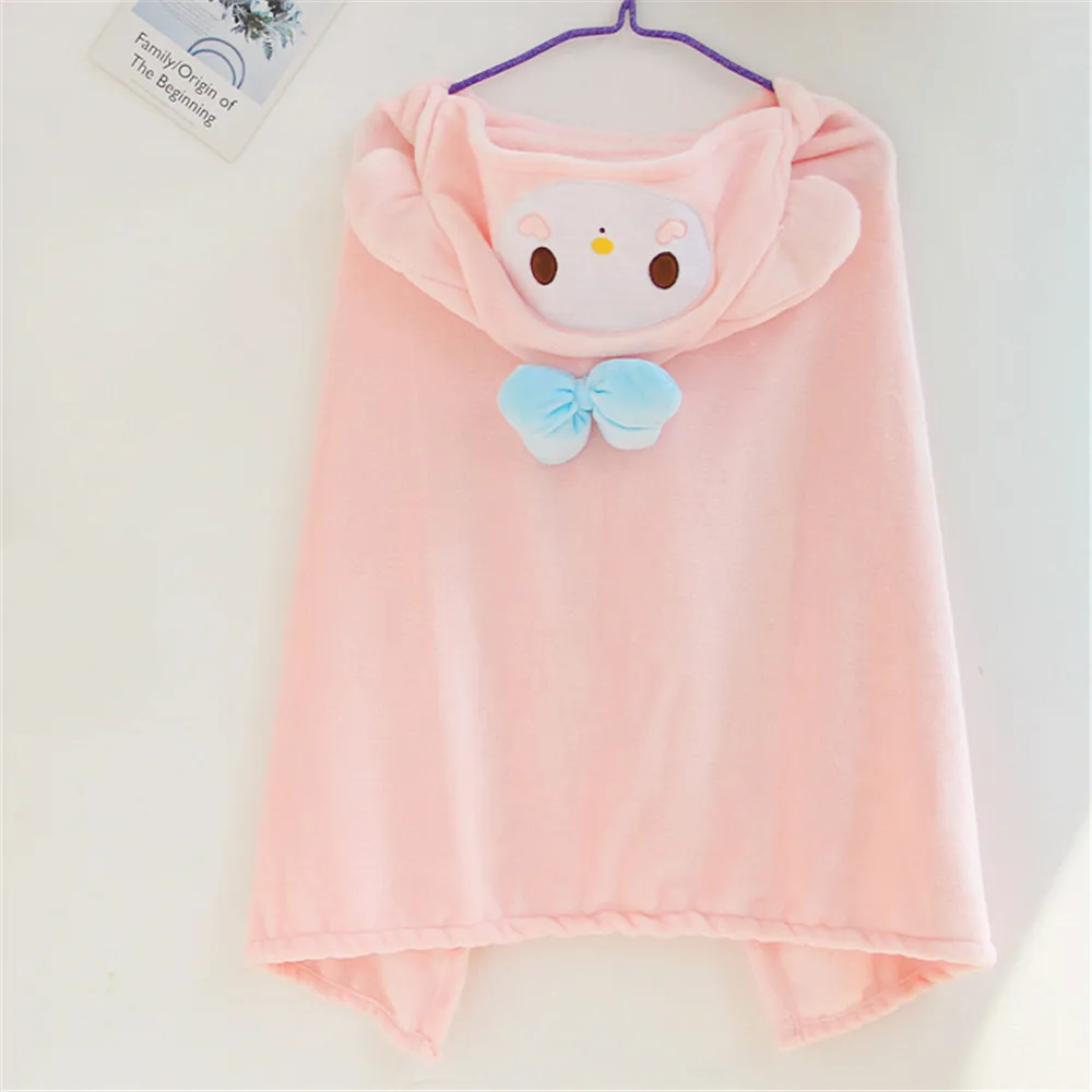 

Super cute anime dog cosplay costume soft hooded cloak warm blanket girls birthday Christmas gift