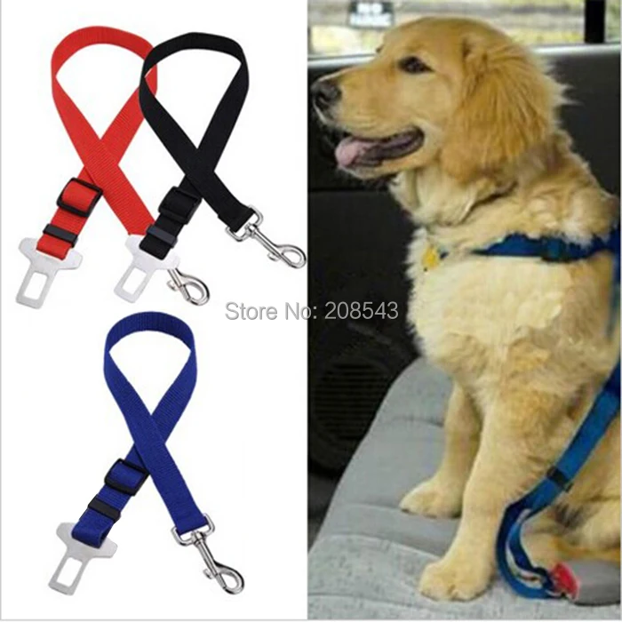 Регулируемый для собак кошек домашних животных автомобильный ремень