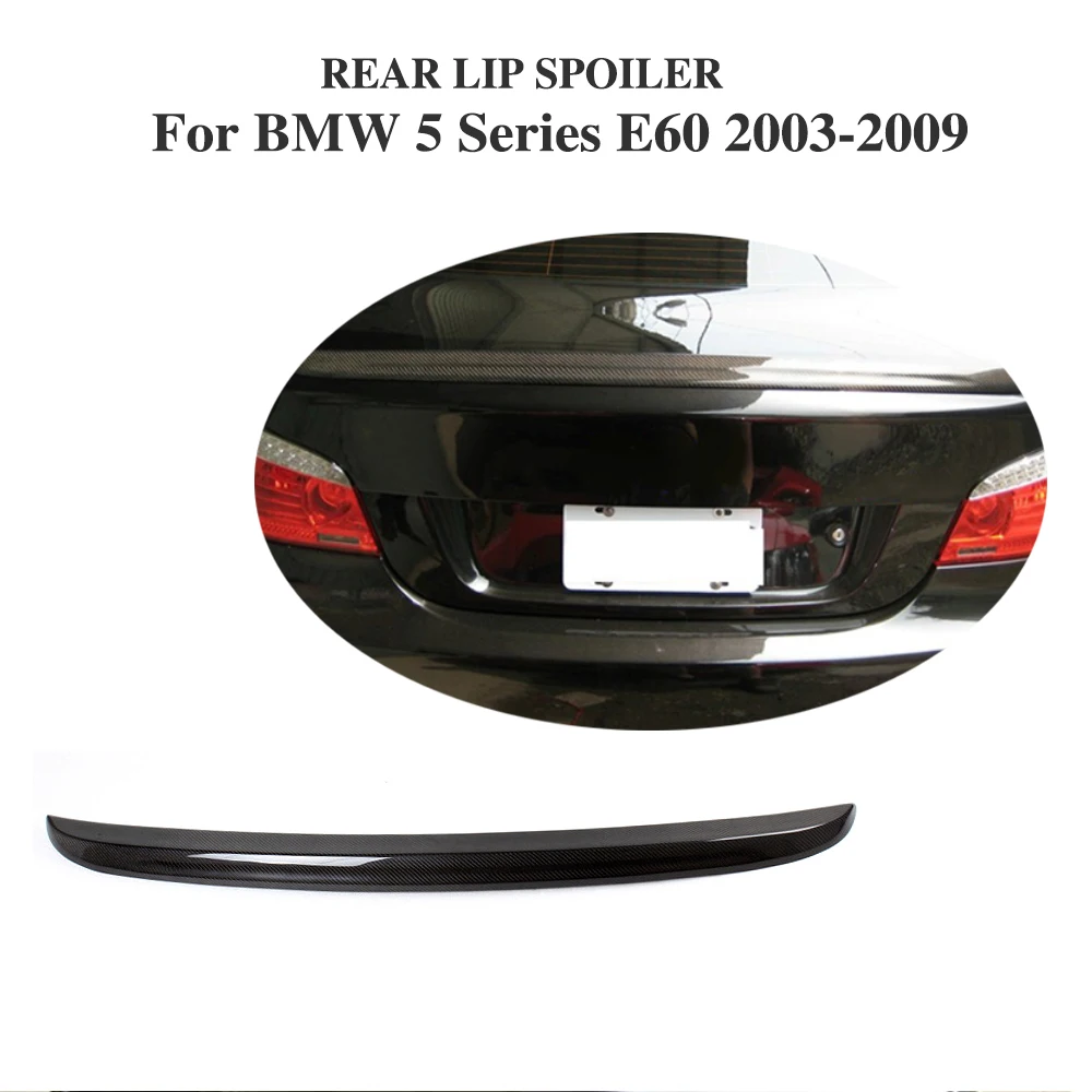 Спойлер для багажника из углеродного волокна BMW 5 серии E60 2003 2009 автомобильные