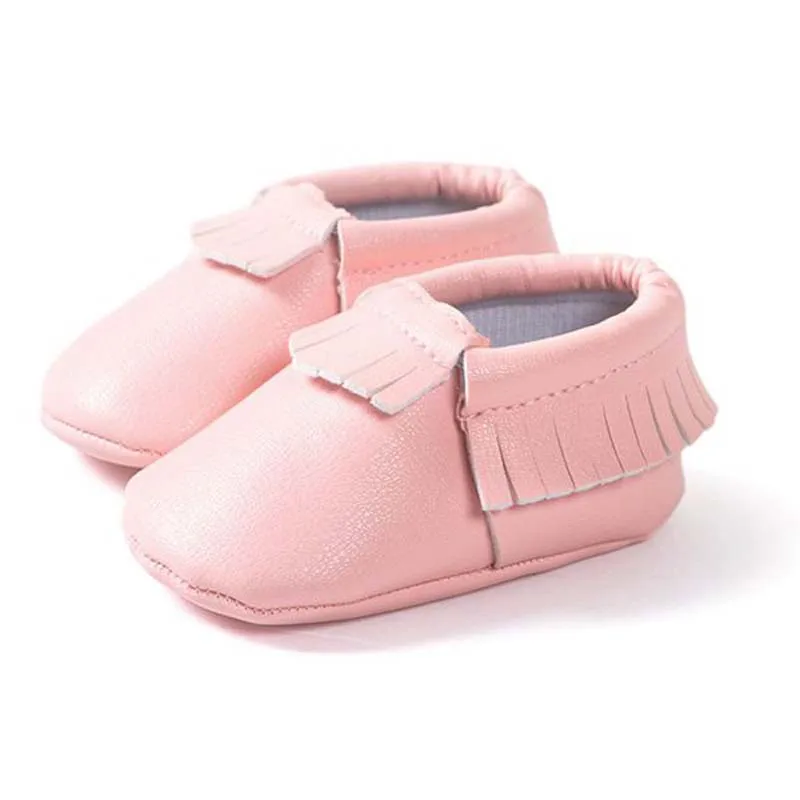 Детские мокасины из искусственной кожи с кисточками 29 цветов | Мать и ребенок