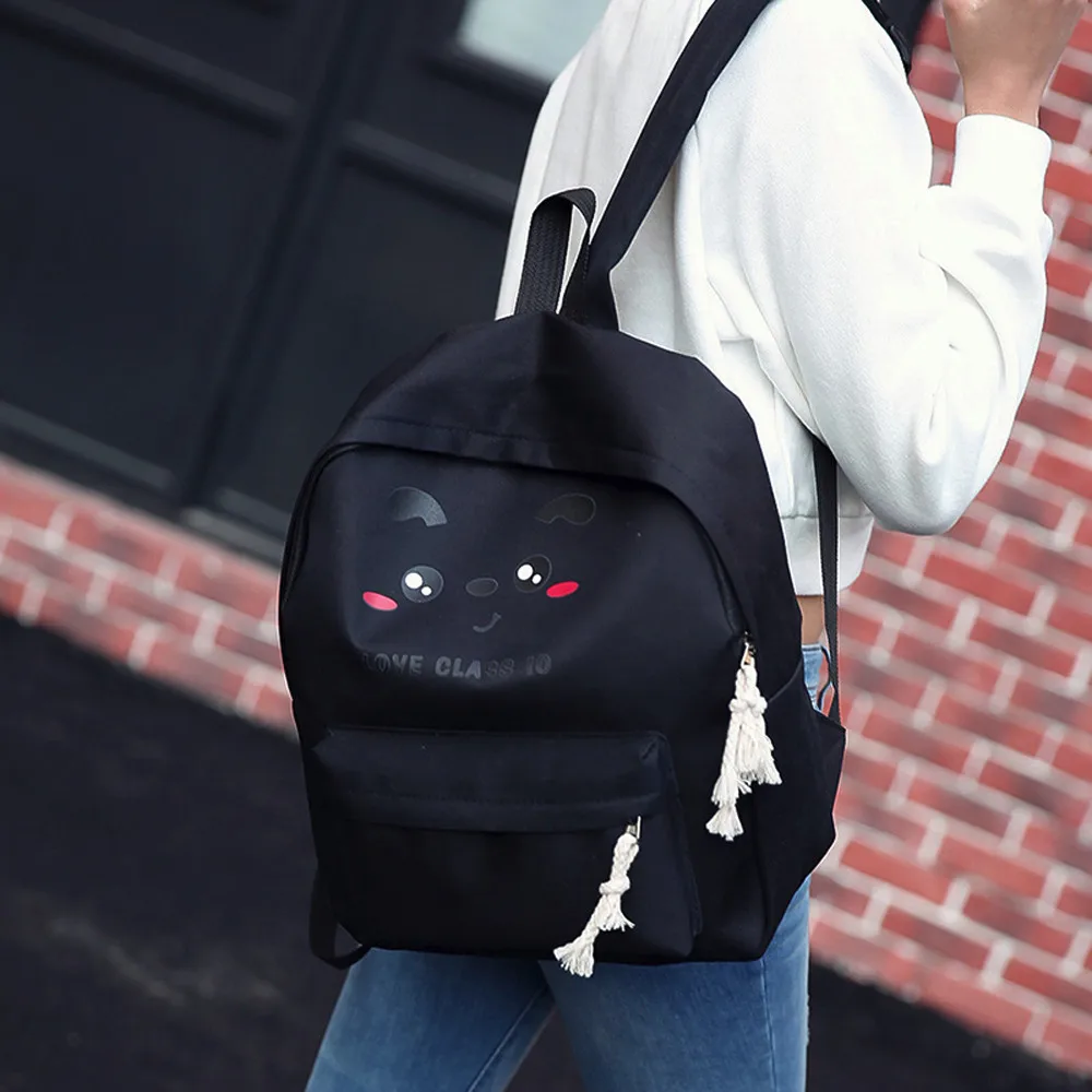 Aelicy роскошный мультяшный рюкзак с принтом милый на молнии Mochila Feminina Escolar Character Sac A