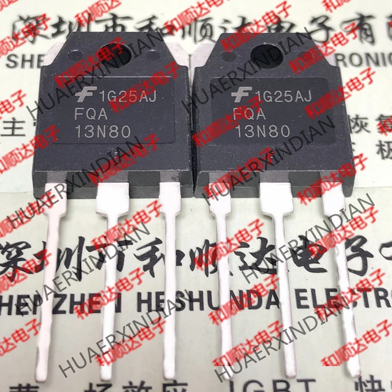 Новый оригинальный FQA13N80 TO 3P 800 V 12.6A в наличии|Индукторы| |