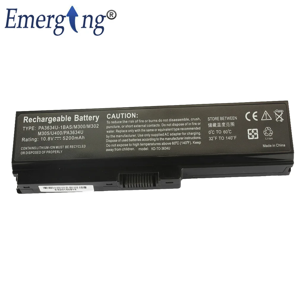 Новый высококачественный Аккумулятор для ноутбука Toshiba PA3634U 1BRS M305 M800 L300 U400 10 8 В 5200