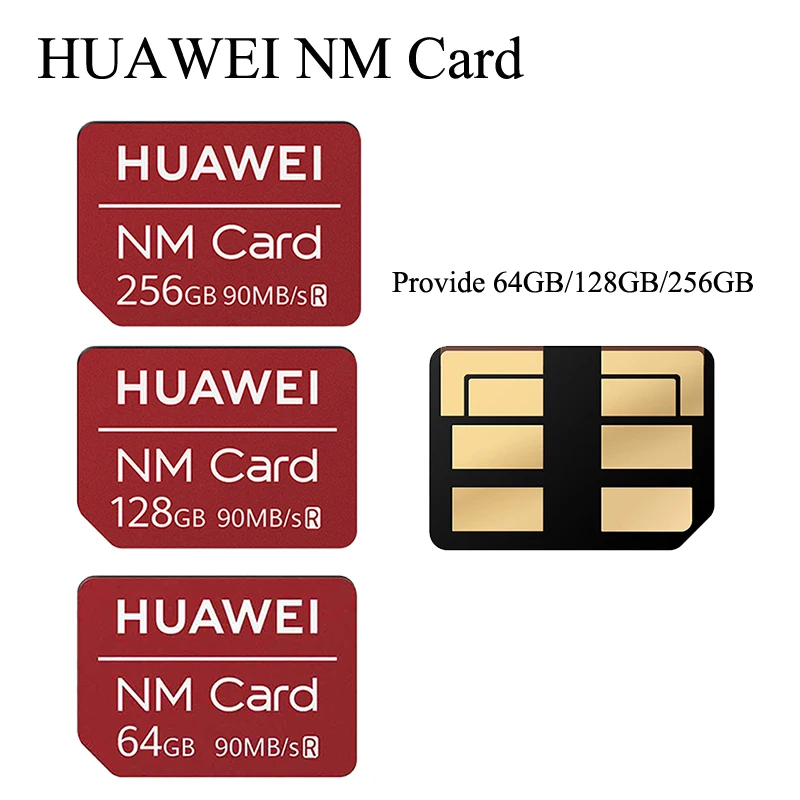 NM-карта для Huawei 256 ГБ/128 ГБ/64 ГБ Nano Mamory карта 90 МБ/с. P30/Pro Mate20/X/Pro USB3.1 Gen 1 NM | Компьютеры