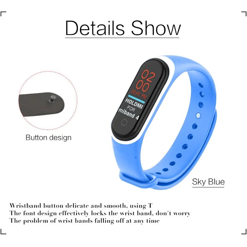 Цветной силиконовый ремешок на запястье для mi band 4 для Xiaomi mi Band 4 браслет mi band 4 аксессуары для ремешка