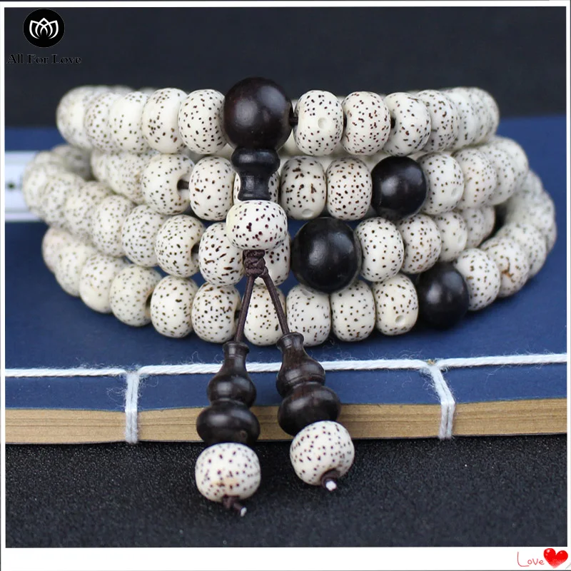 Все для любви jewelry браслет 108 шариков луна и звезды Бодхи Четки Мала мужчин женщин