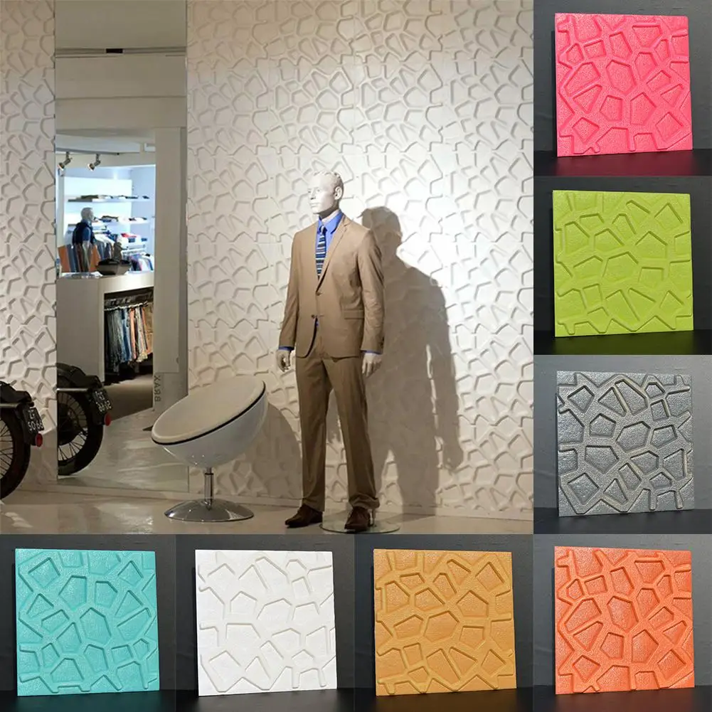 Пенополиэтиленовый Эластичный современный 3D Кирпич DIY настенный домашний декор