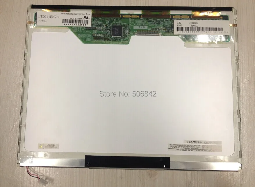 14 1 &quotноутбук ЖК экран LTD141EN9B для ThinkPa T60 T61 1400*1050|LTD141EN9B| |