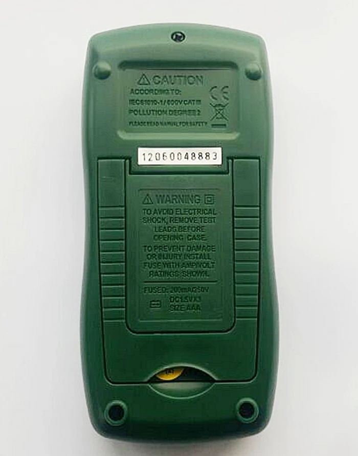 MASTECH MS-8230B цифровой мультиметр, практичный цифровой мультиметр, ACV/DCV/DCA/HFE/Тест сопротивления
