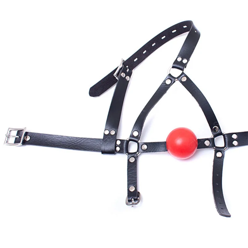 42 мм мяч кляп бондаж сдерживающие секс игрушки для пар головной ремень