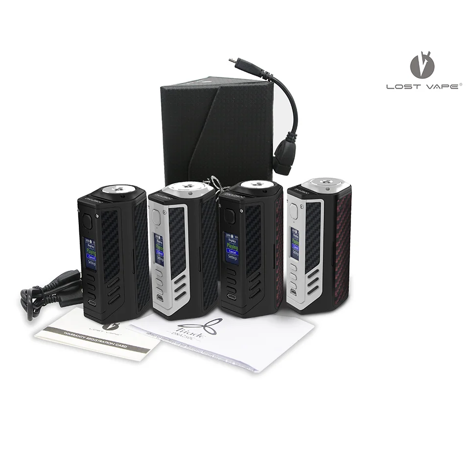 Оригинальный потерянный вейп триад DNA250C 300 Вт поле Mod электронная сигарета Vape