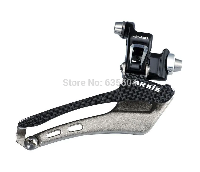 MicroSHIFT углерода ARSIS переключатель FD R88C передний 10 Скорость дорожный велосипед
