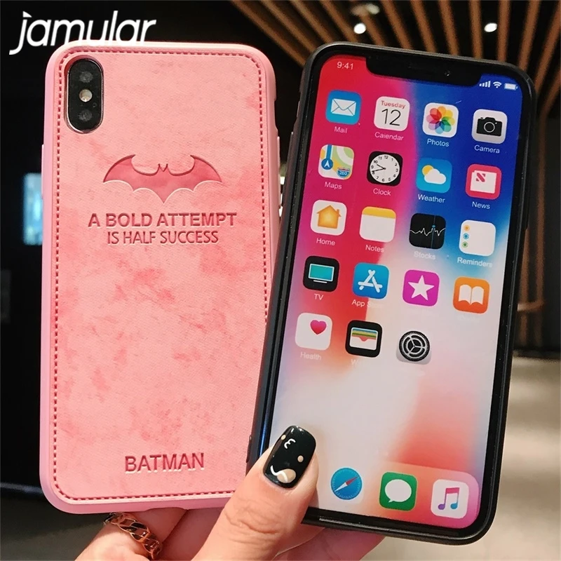 Тканевый чехол для iPhone XS MAX XR X 7 8 6 6s Plus Super Hero винтажный мягкий с рисунком Fundas |