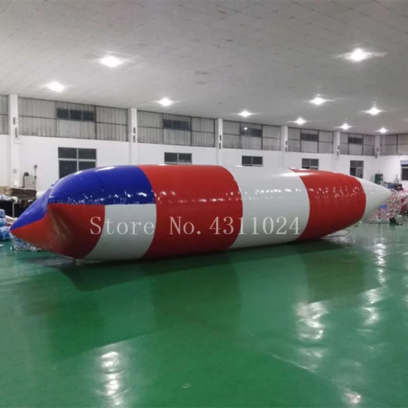 Бесплатная доставка надувная воздушная подушка для прыжков 8x3 м водная надувной