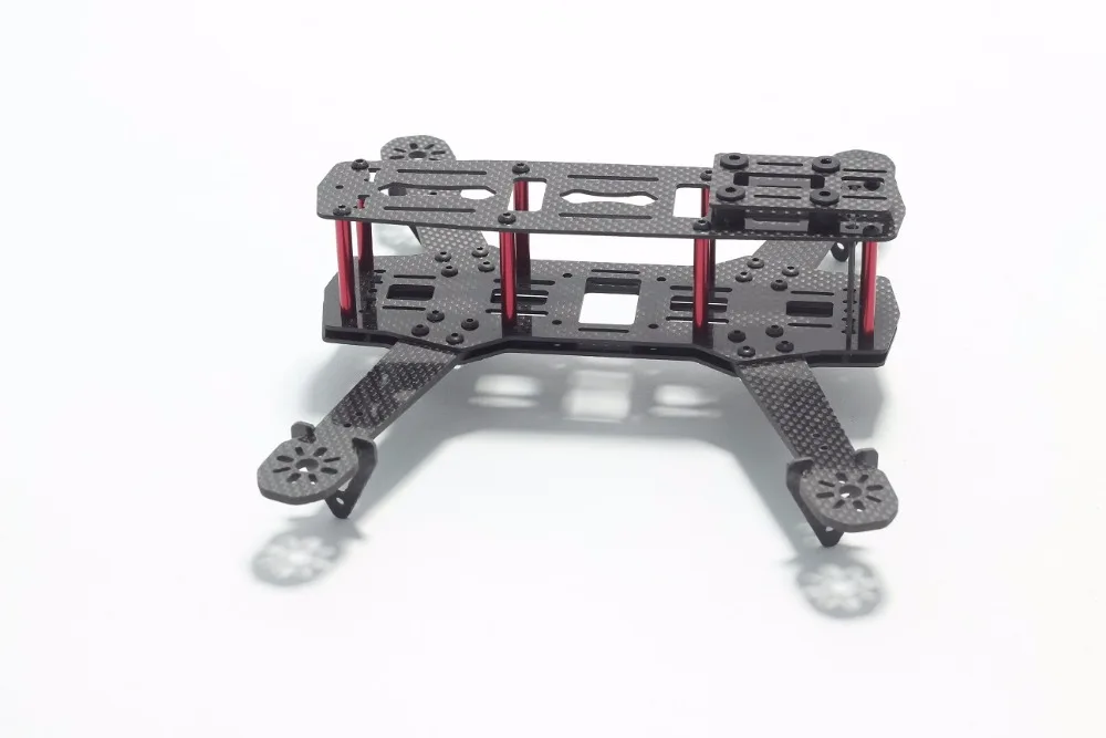 Горячее предложение углеродное волокно FPV Quad Axis Aircraft Helix Quadro 250 Kit O QAV MotorCarbon |
