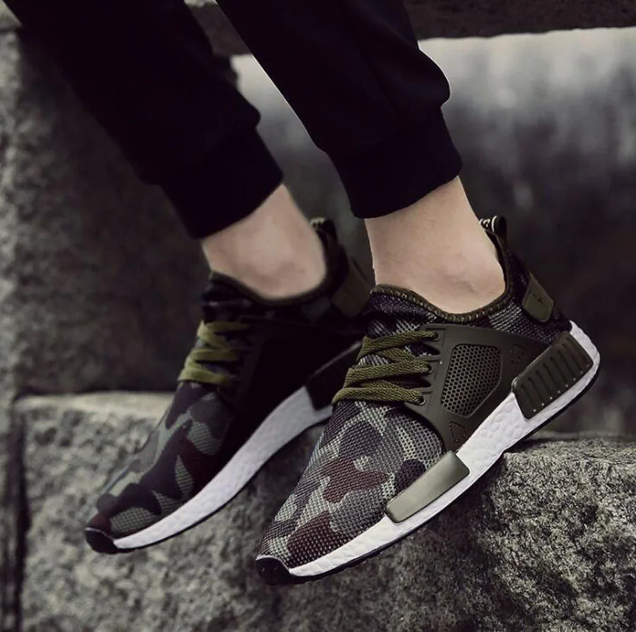 Fashion and Cool Men's Sports Shoes Casual Breathable Versatile Tide Height Increasing Large Size 39-48 yards Male | Обувь