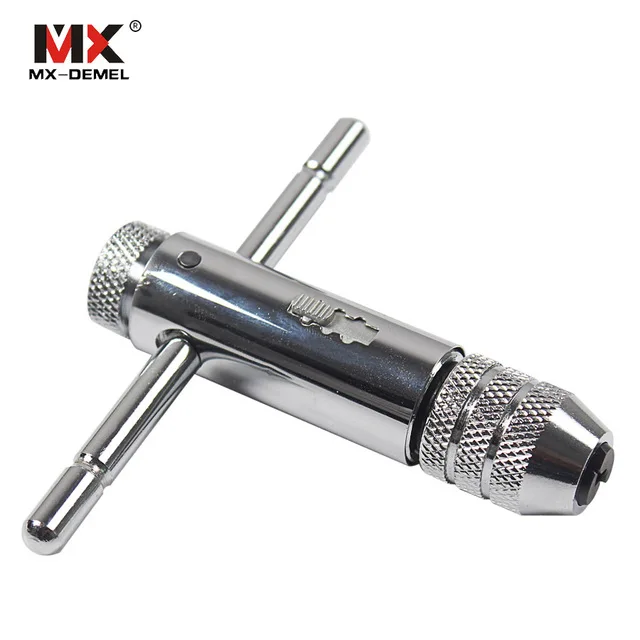 MX-DEMEL мини Регулируемый ключ-Трещотка Machinist инструмент сталь t-ручка DIY для крана штамповочный набор инструмент из нержавеющей стали винт гаечный ключ