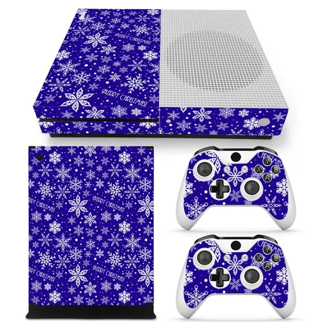 Новая версия Виниловая Наклейка Обложка для Xbox One S консоль Кожа Наклейка для Xbox One тонкий контроллер обертывание Пастер - Цвет: TN-XboneS-0741