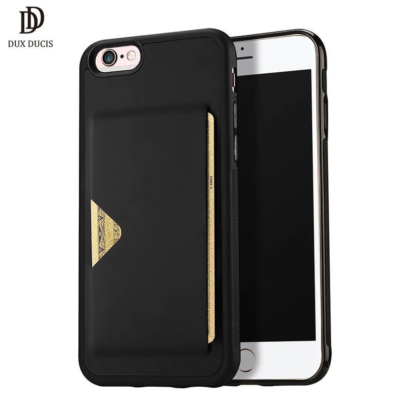 DUX DUCIS Роскошный кожаный чехол для карт iPhone 6 s кошелек Plus |
