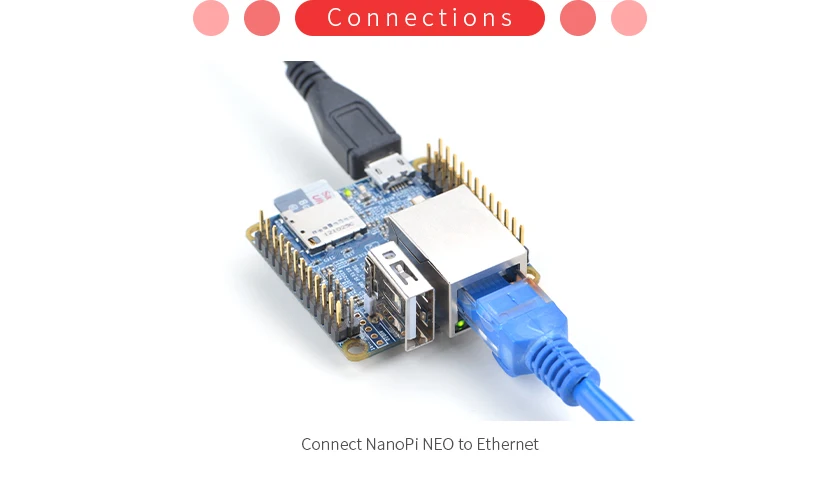 FriendlyARM NanoPi NEO(512 M) Allwinner H3 Quad-core Cortex-A7(работает под управлением u-boot, Ubuntu-Core
