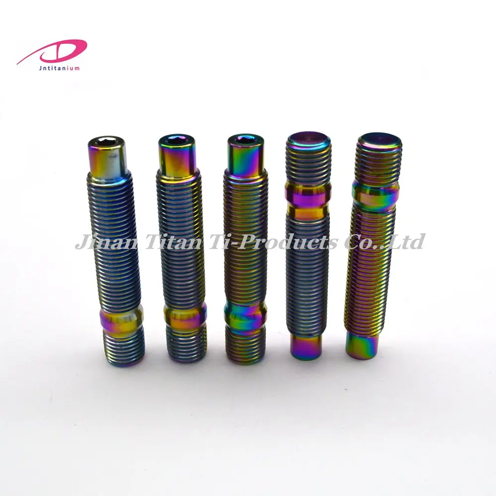 Высококачественные титановые колпачки Jntitanti Gr5 M14 * 1 25*78 мм и Гайка для BMW Mini т. Д. |