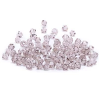 dark colour 100pc 4mm austria crystal bicone beads 5301 diy loose beads jewelry decoration s 54