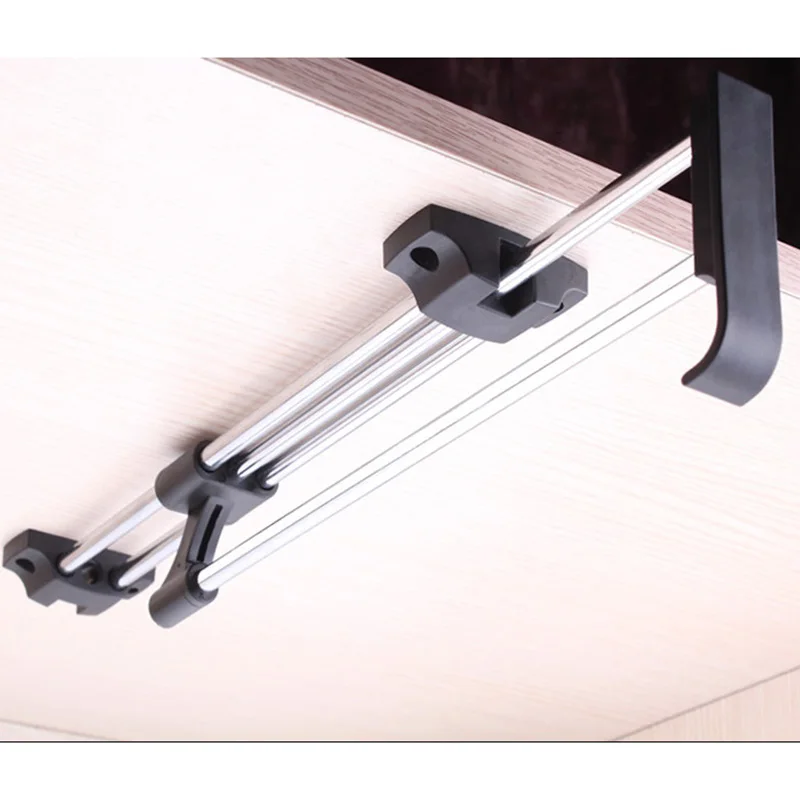 Раздвижной шкаф вешалка для одежды с верхним креплением|Вешалки и крючки| |