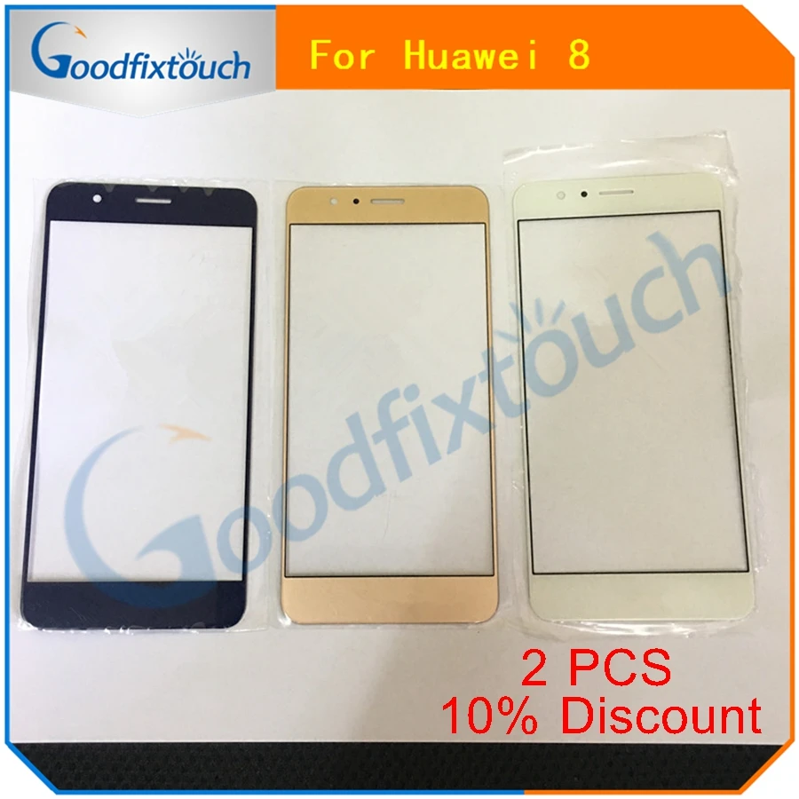 Для Huawei Honor 8 передний экран внешнее стекло сенсорная внешняя крышка панель