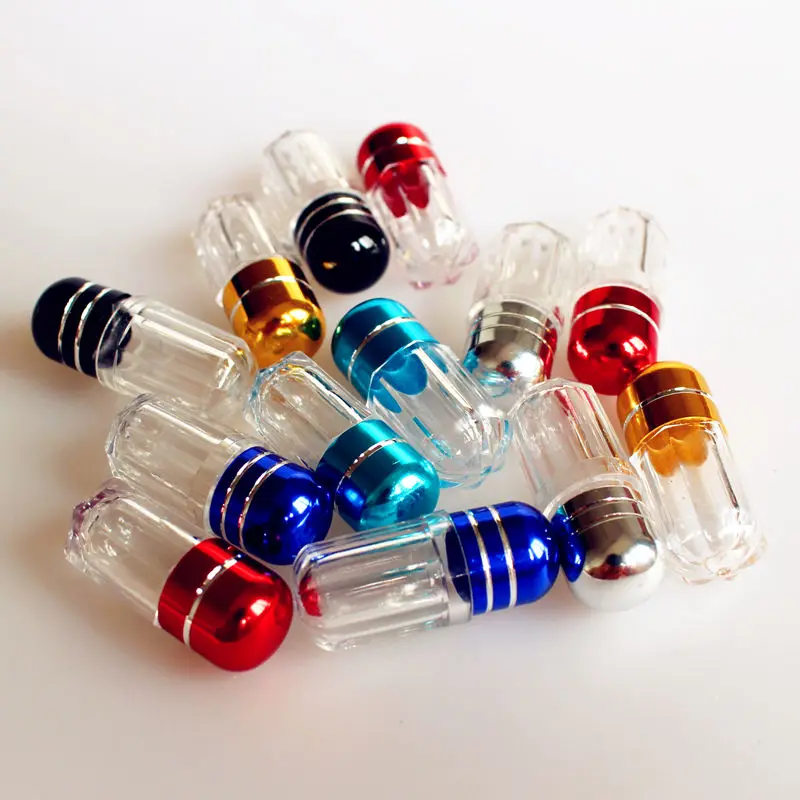 10 шт./лот круглые прозрачные футляры для таблеток пластиковая бутылка жидких