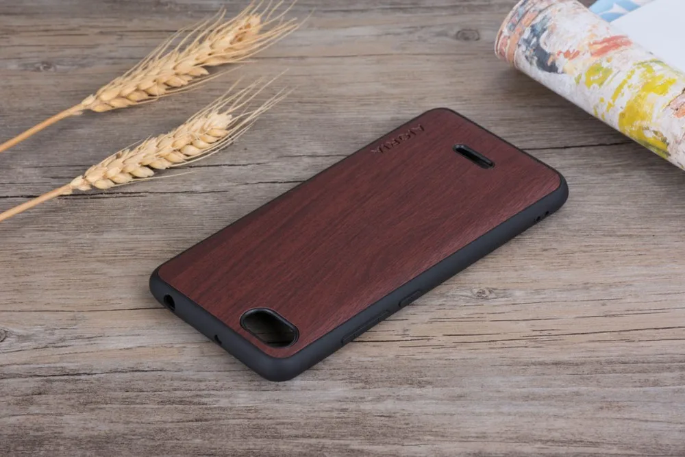 Чехол с деревянным дизайном для Xiaomi redmi 6A, мягкий ТПУ, силикон, поликарбонат, дерево, искусственная кожа, чехлы для Xiaomi redmi 6A